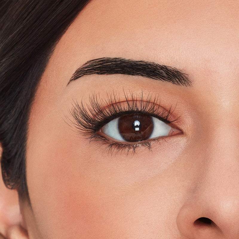 Close-up of a person's eye with detailed makeup