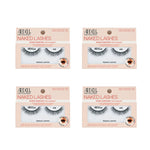 Four packages of Ardell Naked Lashes on a white background