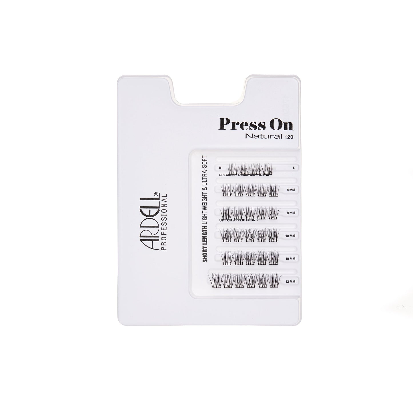 Ardell Press On Overlash Natural 120 Pack