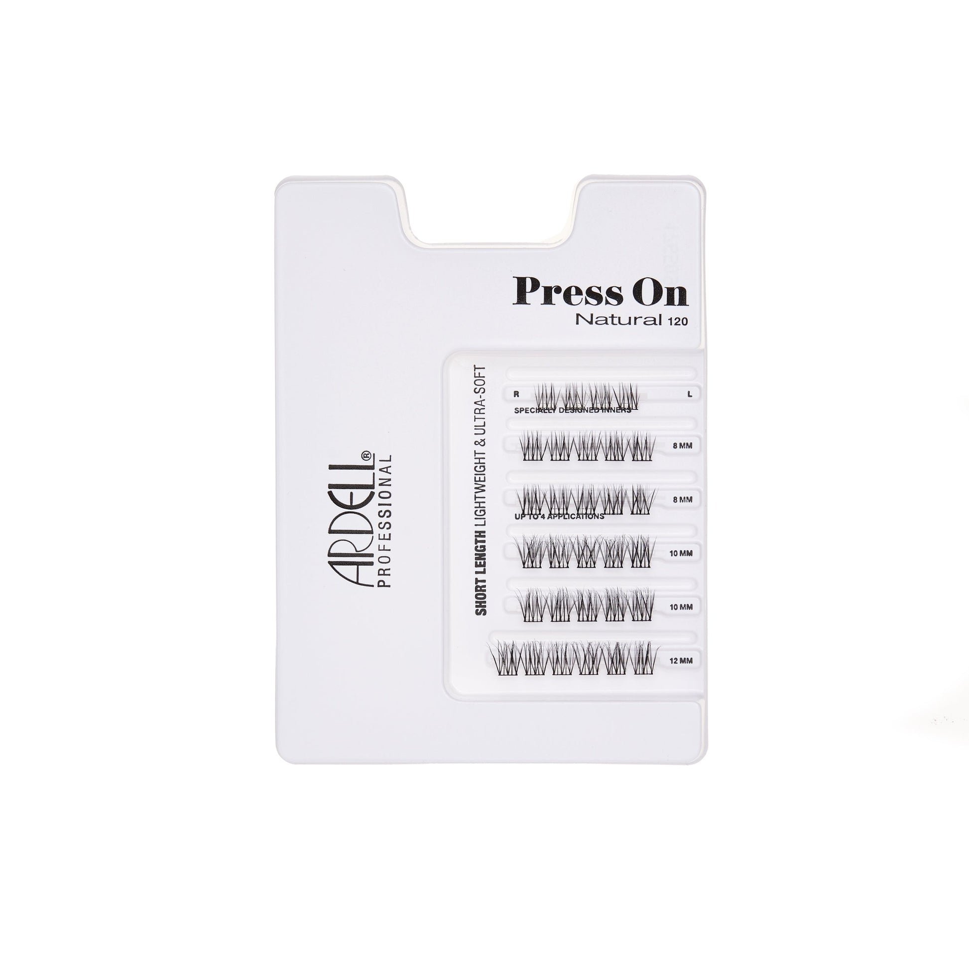 Ardell Press On Overlash Natural 120 Pack