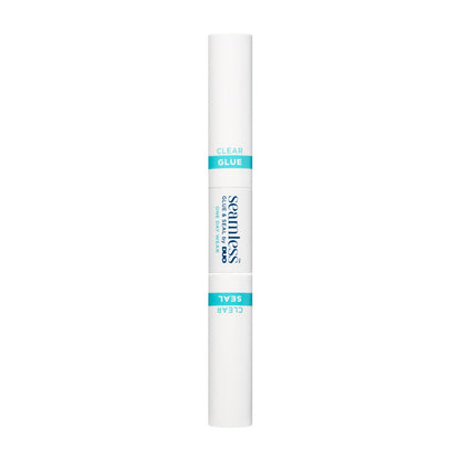 Seamless Underlash 1 Day Clear Glue & Seal container standing upright showing product markings