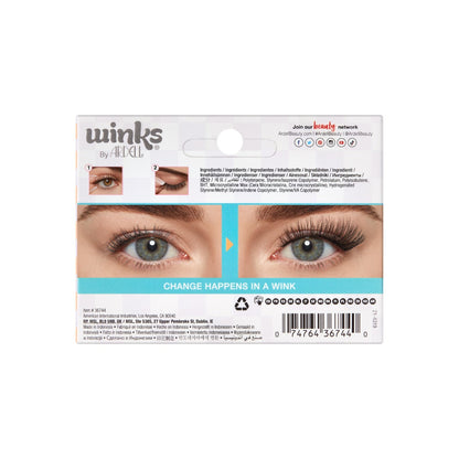 Back of Winks Self Adhesive Jewel box