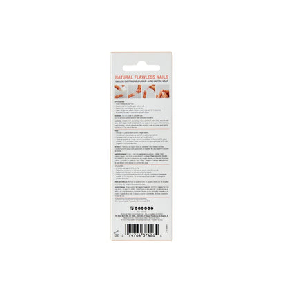 Back side of Ardell Nail Addict Naked Innocent packaging