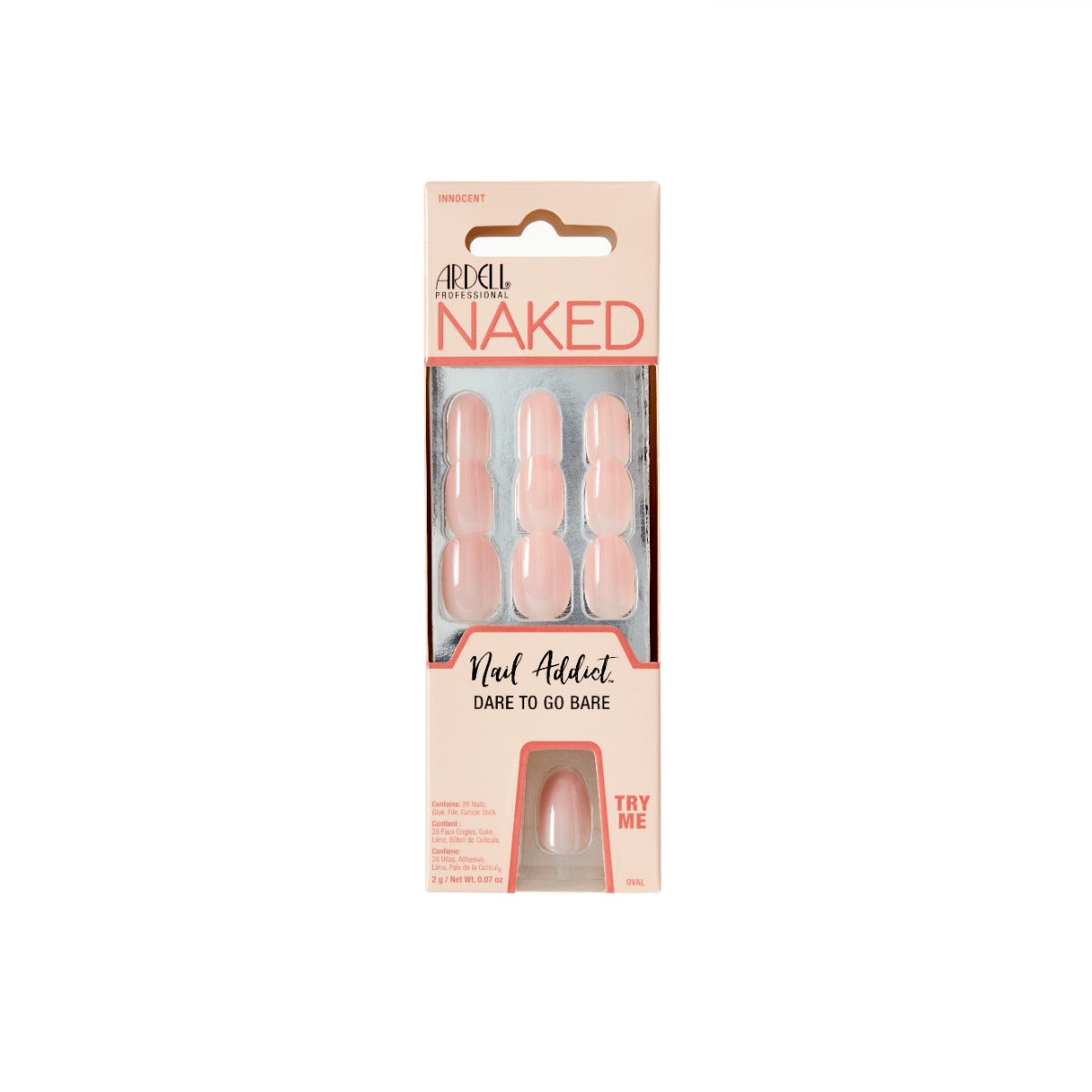 Ardell Nail Addict Naked Innocent packaging