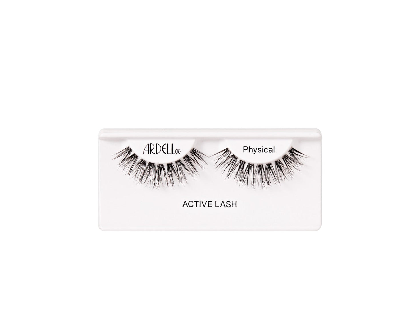 Ardell Active Lash Physical lashes deliver flirty lift and athletic hold with soft, flexible fibers for all-day wear.