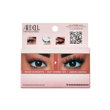 1 pair of Ardell lashes in back of packaging
