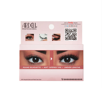 1 pair of lashes in back of packaging